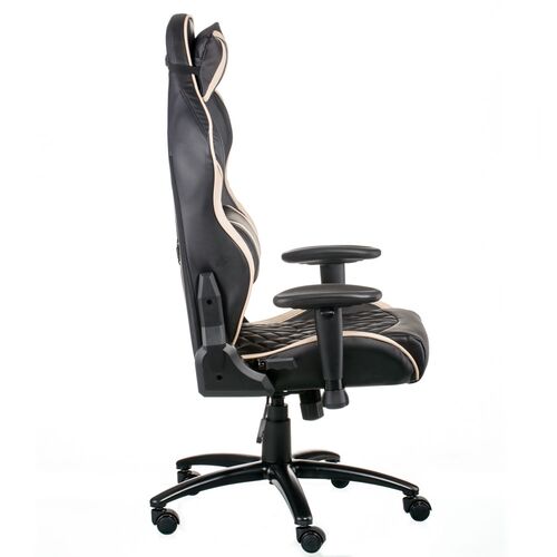 Кресло офисное Special4You ExtremeRace 3 black/cream - Фото №4