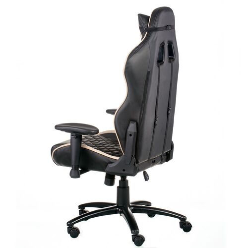 Кресло офисное Special4You ExtremeRace 3 black/cream - Фото №5
