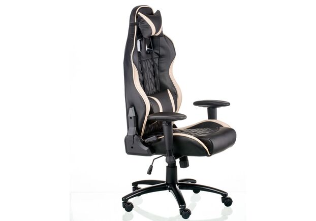 Крісло офісне Special4You ExtremeRace 3 black/cream - Фото №2