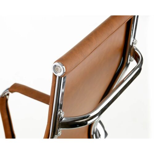 Кресло Special4You Solano artleather light-brown - Фото №13