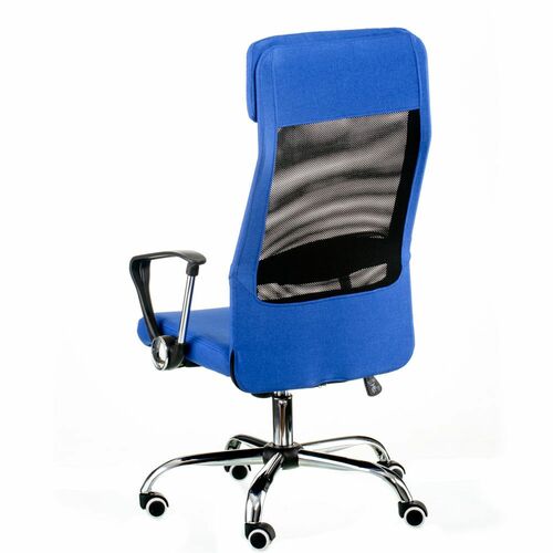 Кресло офисное Special4You Silba blue - Фото №6