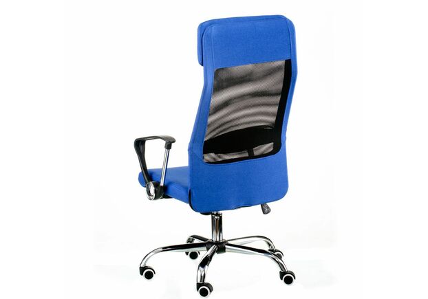 Кресло офисное Special4You Silba blue - Фото №2