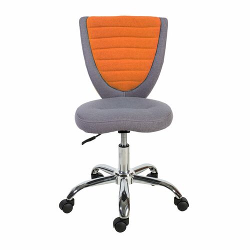 Кресло офисное POPPY Grey/Orange - Фото №4