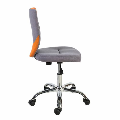 Кресло офисное POPPY Grey/Orange - Фото №3