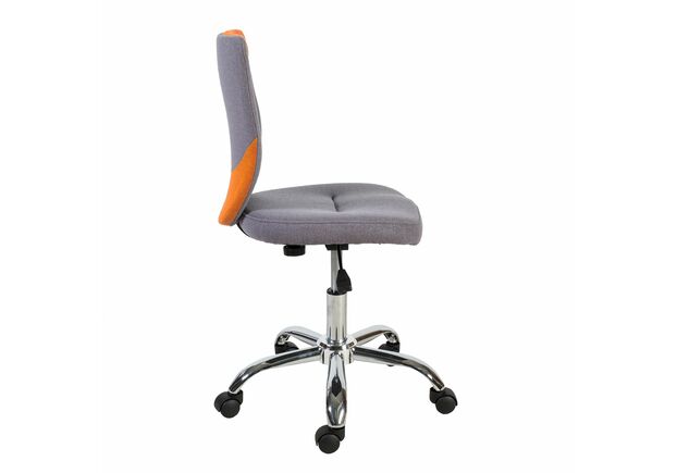 Кресло офисное POPPY Grey/Orange - Фото №2