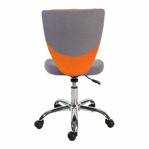 Кресло офисное POPPY Grey/Orange - Фото №2