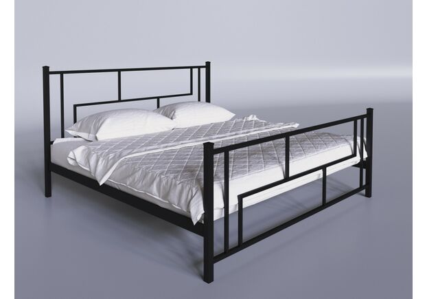 Двоспальне ліжко Аміс чорне - Фото №2