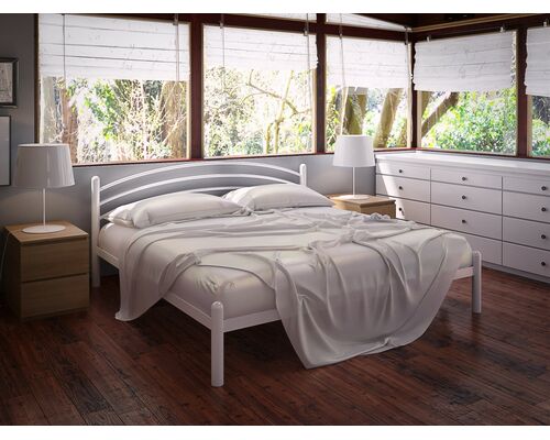 Двуспальная кровать Маранта белая - Фото №1