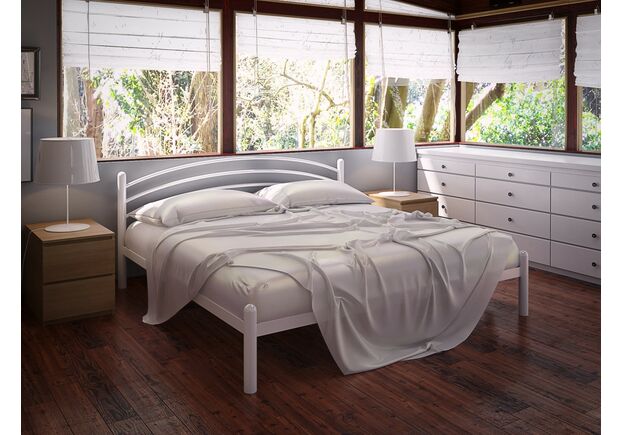 Двуспальная кровать Маранта белая - Фото №1