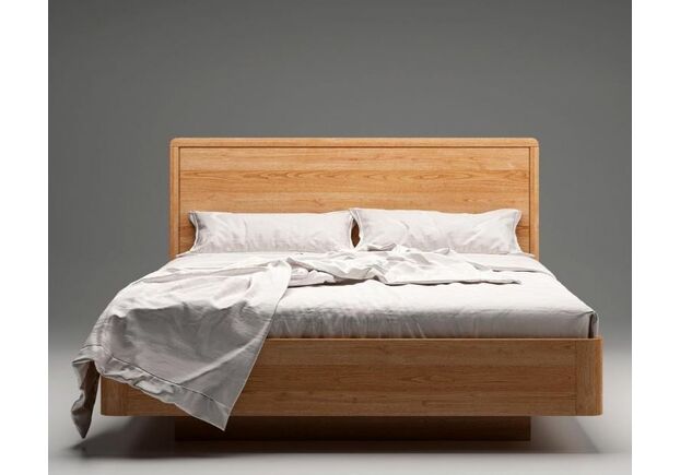 Кровать из массива ясеня Олтон с подъемным механизмом 160*200 см - Фото №1