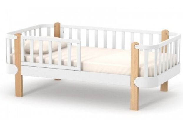 Подростковая кровать Верес Монако 1600х800 мм бело-буковая - Фото №1
