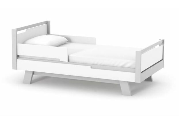 Подростковая кровать Верес Манхэттен 1600х800 мм бело-серая - Фото №1