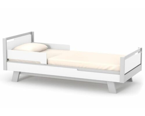 Подростковая кровать Верес Манхэттен 1900х800 мм бело-серая - Фото №1