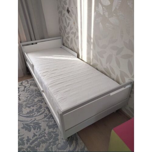 Подростковая кровать Верес Манхэттен 1900х800 мм бело-серая - Фото №6