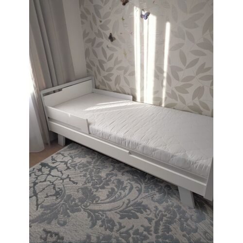 Подростковая кровать Верес Манхэттен 1900х800 мм бело-серая - Фото №7