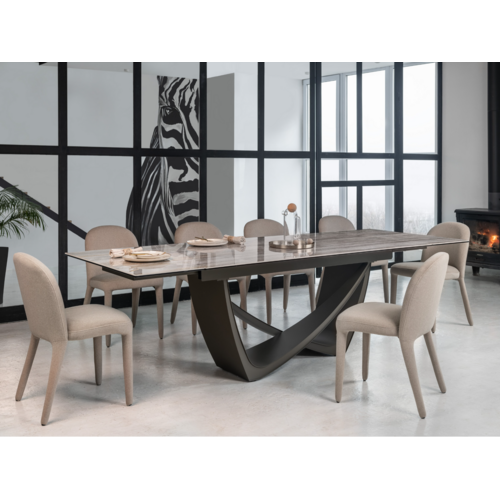 Стул M-127 макадамия мохер - Фото №12