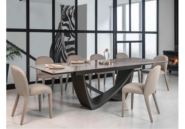 Фото №2. Стул M-127 макадамия мохер - Meblistico Стул M-127 макадамия мохер - Фото №2