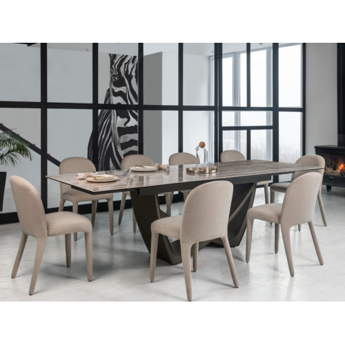 Стул M-127 макадамия мохер - Фото №13