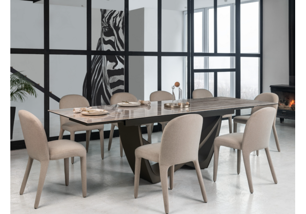 Фото №2. Стул M-127 макадамия мохер - Meblistico Стул M-127 макадамия мохер - Фото №2