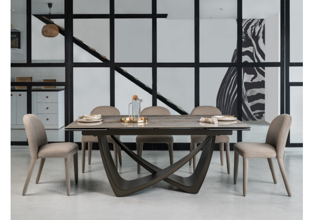 Фото №2. Стул M-127 макадамия мохер - Meblistico Стул M-127 макадамия мохер - Фото №2