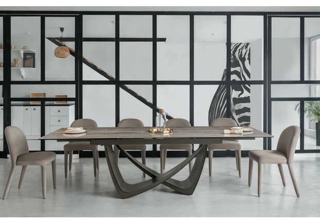 Фото №2. Стул M-127 макадамия мохер - Meblistico Стул M-127 макадамия мохер - Фото №2