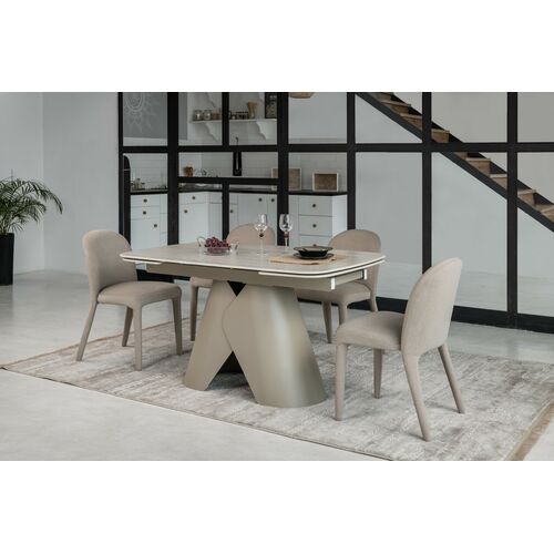 Стул M-127 макадамия мохер - Фото №19