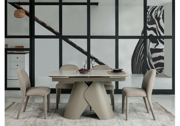 Фото №2. Стул M-127 макадамия мохер - Meblistico Стул M-127 макадамия мохер - Фото №2