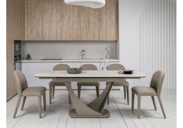 Фото №2. Стул M-127 макадамия мохер - Meblistico Стул M-127 макадамия мохер - Фото №2