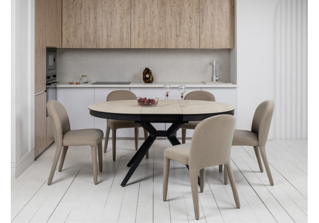 Фото №2. Стул M-127 макадамия мохер - Meblistico Стул M-127 макадамия мохер - Фото №2