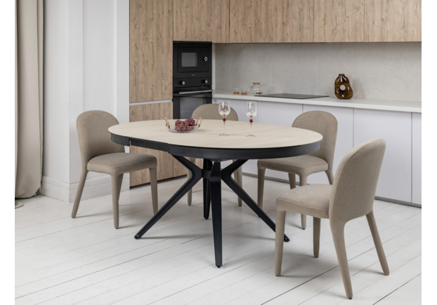 Фото №2. Стул M-127 макадамия мохер - Meblistico Стул M-127 макадамия мохер - Фото №2