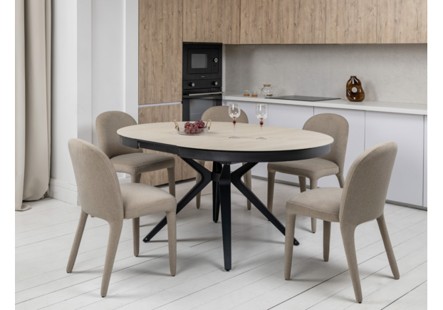 Фото №2. Стул M-127 макадамия мохер - Meblistico Стул M-127 макадамия мохер - Фото №2