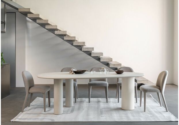 Фото №2. Стул M-127 макадамия мохер - Meblistico Стул M-127 макадамия мохер - Фото №2