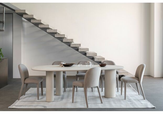 Фото №2. Стул M-127 макадамия мохер - Meblistico Стул M-127 макадамия мохер - Фото №2