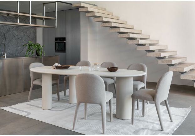 Фото №2. Стул M-127 макадамия мохер - Meblistico Стул M-127 макадамия мохер - Фото №2