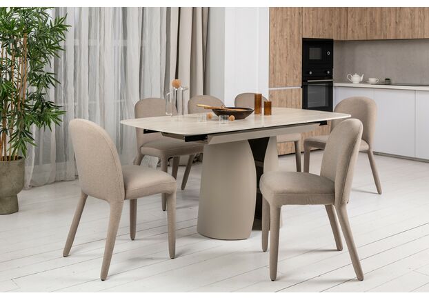 Фото №2. Стул M-127 макадамия мохер - Meblistico Стул M-127 макадамия мохер - Фото №2