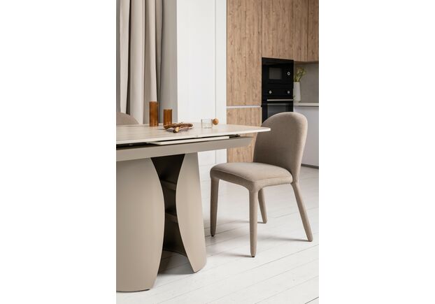 Фото №2. Стул M-127 макадамия мохер - Meblistico Стул M-127 макадамия мохер - Фото №2