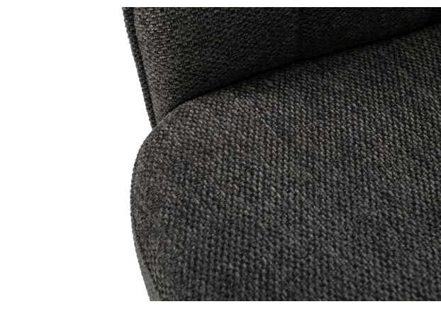 Кресло офисное O-10 тёмный графит+чёрный - Фото №2