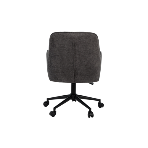 Кресло офисное O-10 тёмный графит+чёрный - Фото №4