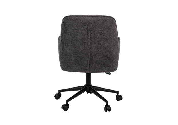 Кресло офисное O-10 тёмный графит+чёрный - Фото №2