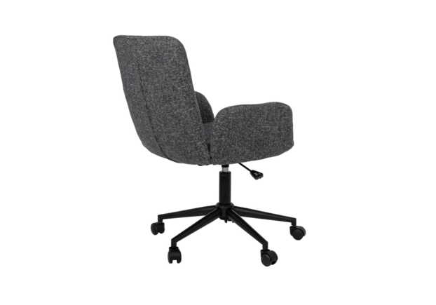 Крісло офісне O-15 сірий маренго+чорний - Фото №2