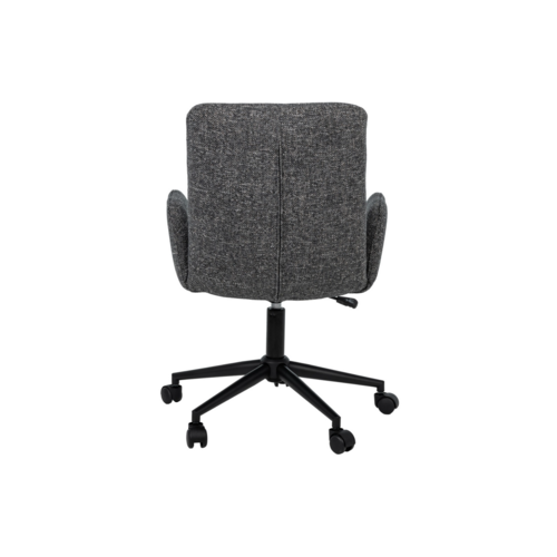 Крісло офісне O-15 сірий маренго+чорний - Фото №4