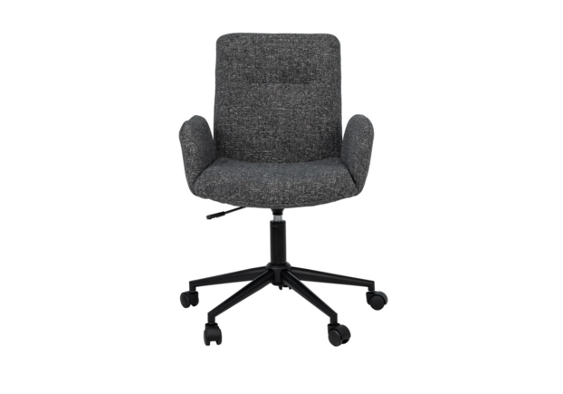 Крісло офісне O-15 сірий маренго+чорний - Фото №2