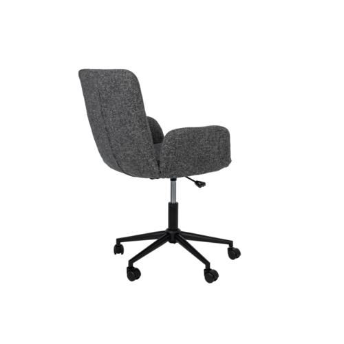 Крісло офісне O-15 сірий маренго+чорний - Фото №7