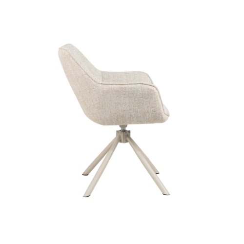 Стілець поворотний R-69 френч ваніль+капучіно - Фото №3