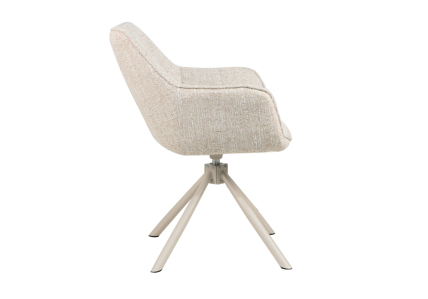 Стілець поворотний R-69 френч ваніль+капучіно - Фото №2