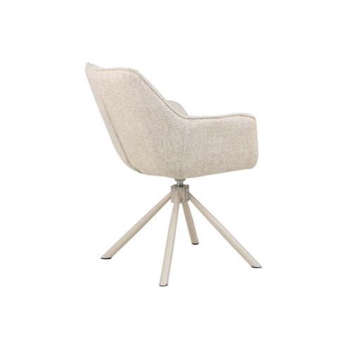 Стілець поворотний R-69 френч ваніль+капучіно - Фото №4