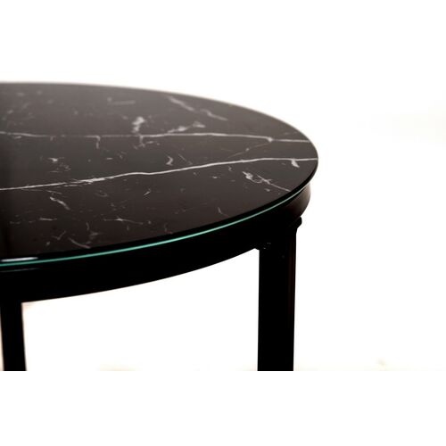 Комплект кофейных столов CS-25 черный мрамор - Фото №7