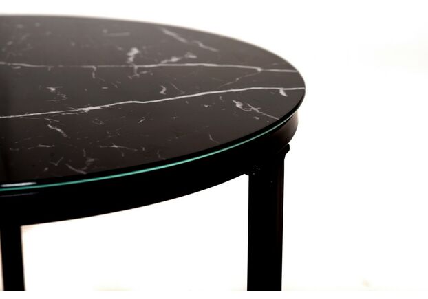Комплект кофейных столов CS-25 черный мрамор - Фото №2
