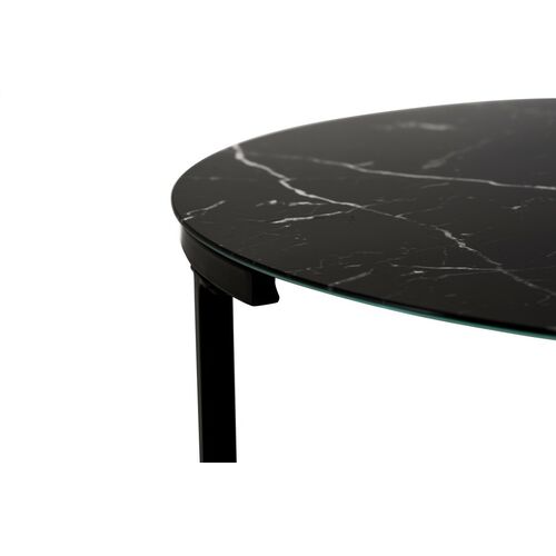 Комплект кофейных столов CS-25 черный мрамор - Фото №8