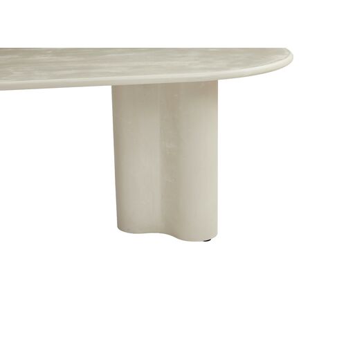 Стол МДФ с матовым микроцементным покрытием Клио TМ-220 бетон - Фото №5